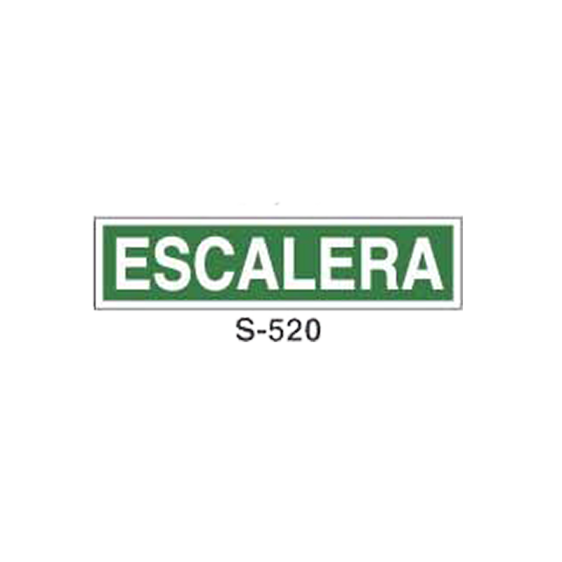 Placa de Salvamento y Evacuación (Placa - Clase B)//Rescue and Evacuation Signboard (Plastic Sheet - Class B)