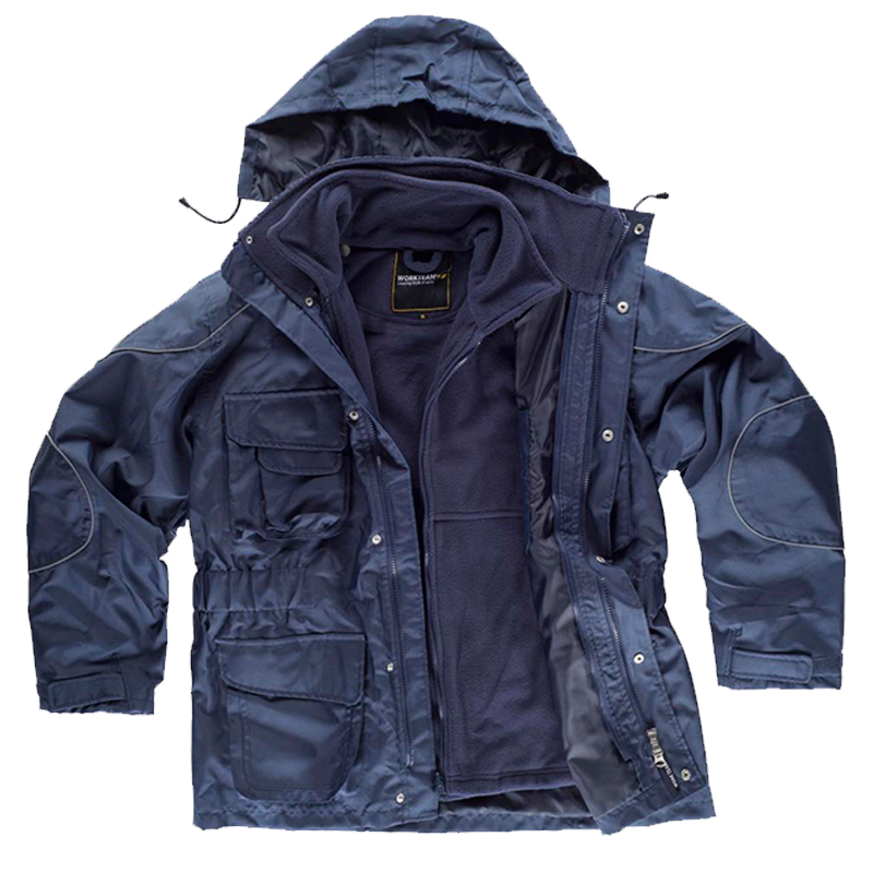 Parka WORKTEAM™ Azul Marino//Parka WORKTEAM™ Azul Marino