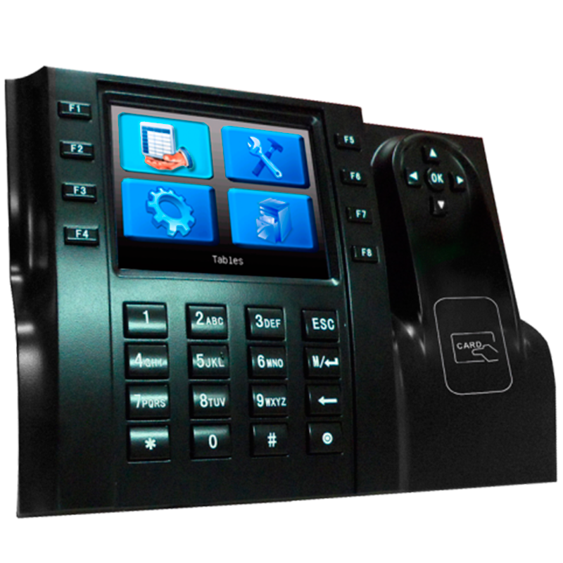 Terminal Biométrico ACP® S-560 con Teclado//ACP® S-560 Biometric Terminal with Keypad