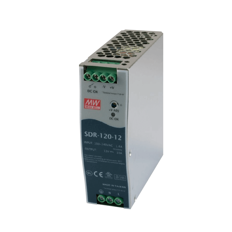 Fuente MEANWELL® SDR-120//MEANWELL® SDR-120 Power Supply Unit