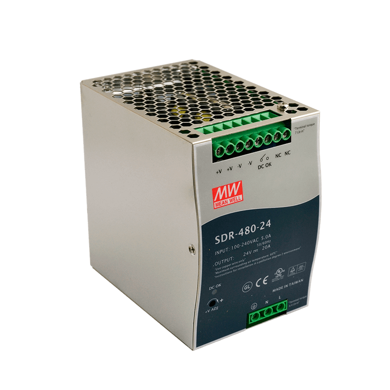 Fuente MEANWELL® SDR-480//MEANWELL® SDR-480 Power Supply Unit