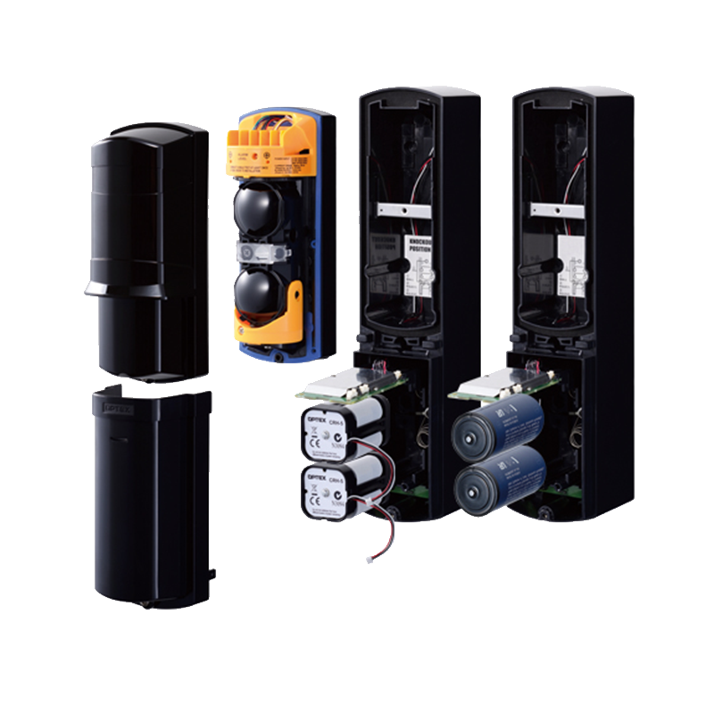 Barrera IR OPTEX® Activa de Exterior SL-100TNR//OPTEX® SL-100TNR Active IR Outdoor Barrier