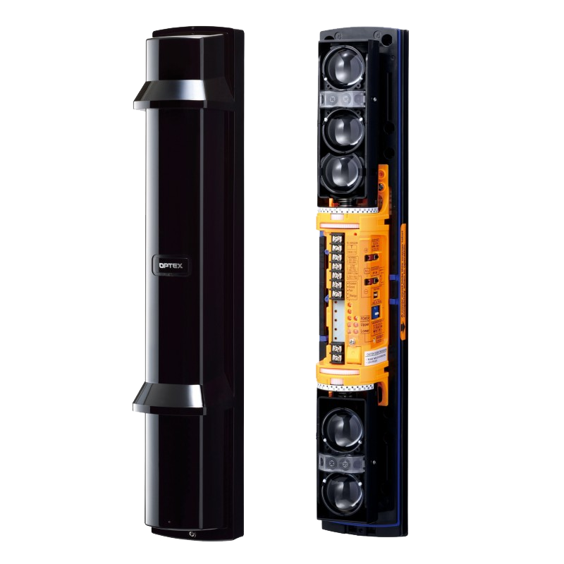 Barrera IR OPTEX® Activa de Exterior SL-200QDM(C)//OPTEX® SL-200QDM© Active IR Outdoor Barrier
