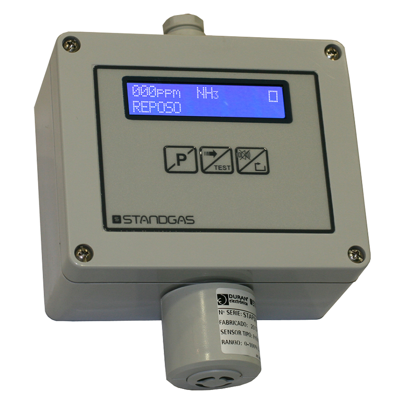 Detector Autónomo Standgas™ PRO LCD para CO 0-300 ppm con Relé//Standgas™ Standalone Detector PRO LCD for CO 0-300 ppm with Relay