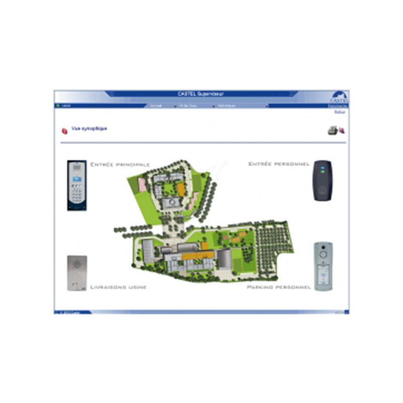 Software CASTEL™ SUPERVISOR//CASTEL™ SUPERVISOR Software