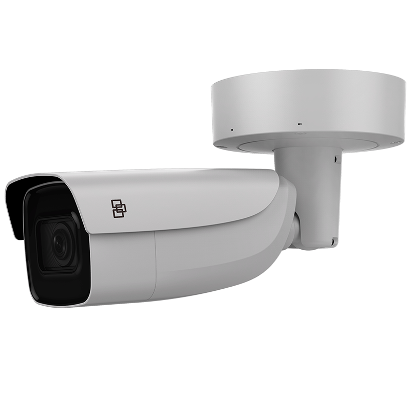Cámara IP Bullet UTC™ TruVision™ S6 de 4Mpx 2.8-12mm Motorizada con IR 50m (+Audio y Alarma)//UTC™ TruVision™ S6 4Mpx 2.8-12mm Motor-Driven with IR 50m Bullet IP Camera (+Audio & Alarm)