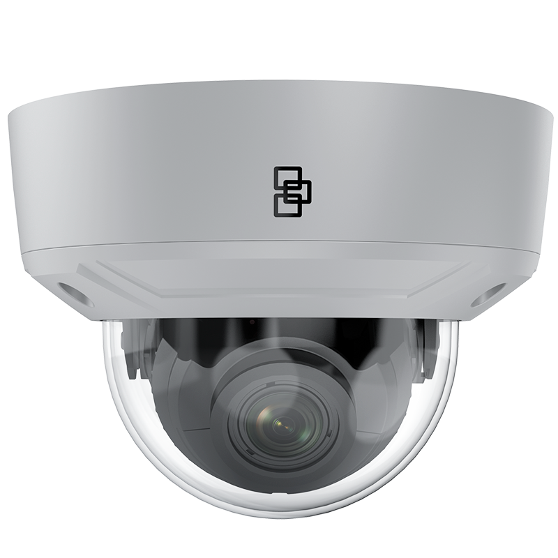 Minidomo IP UTC™ TruVision™ S6 de 8MPx 2.8-12mm Motorizada con IR 30m (+Audio y Alarma)//UTC™ TruVision™ S6 8MPx 2.8-12mm Motor-Driven with IR 30m IP Mini Dome (+Audio & Alarm)