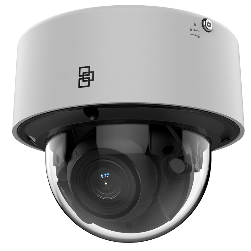 Minidomo IP UTC™ TruVision™ S7 de 2MPx 2.8-12mm Motorizada con IR 30m (+Audio y Alarma)//UTC™ TruVision™ S7 2MPx 2.8-12mm Motorized IP Minidome with IR 30m (+Audio and Alarm)
