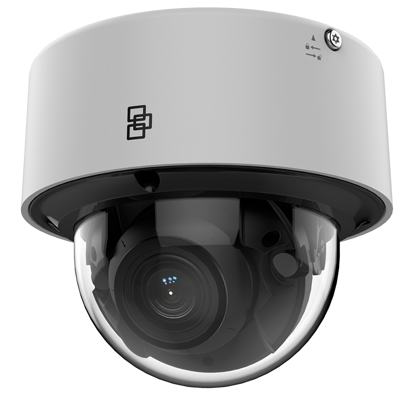 Minidomo IP UTC™ TruVision™ S7 de 4MPx 2.8-12mm Motorizada con IR 30m (+Audio y Alarma)//UTC™ TruVision™ S7 4MPx 2.8-12mm Motorized IP Minidome with IR 30m (+Audio and Alarm)