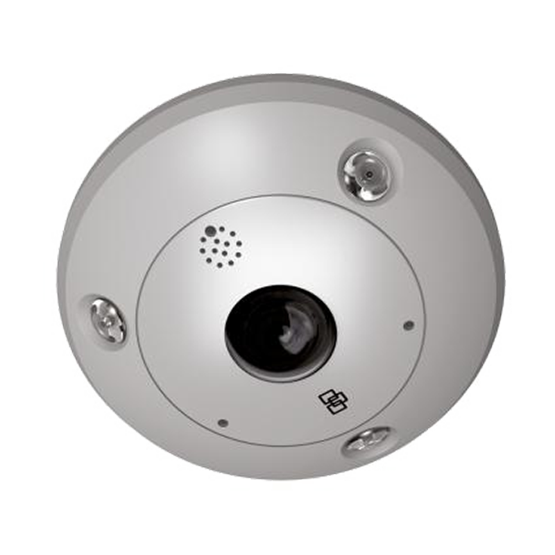 Minidomo IP UTC™ TruVision™ 360º 6MPx 1.27mm con IR 10m (IP66)//UTC™ TruVision™ 360º TVF-1104 IP Mini Dome