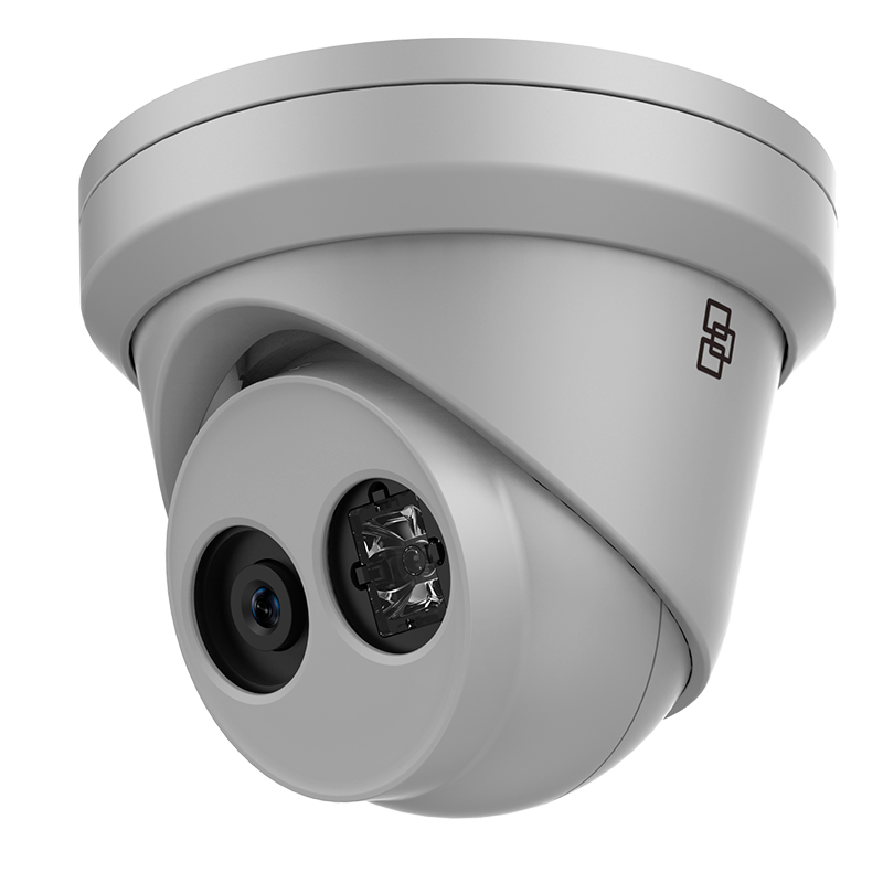 Monidomo IP UTC™ TruVision™ de 4MPx 2.8 con IR 30 m (+Audio y Alarma)//UTC™ TruVision™ 4MPx 2.8 with IR 30m IP Mini Dome (+Audio and Alarm)