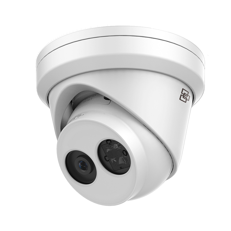 Monidomo IP UTC™ TruVision™ de 4MPx 2.8 con IR 30 m (+Audio y Alarma)//UTC™ TruVision™ 4MPx 2.8 with IR 30m IP Mini Dome (+Audio and Alarm)