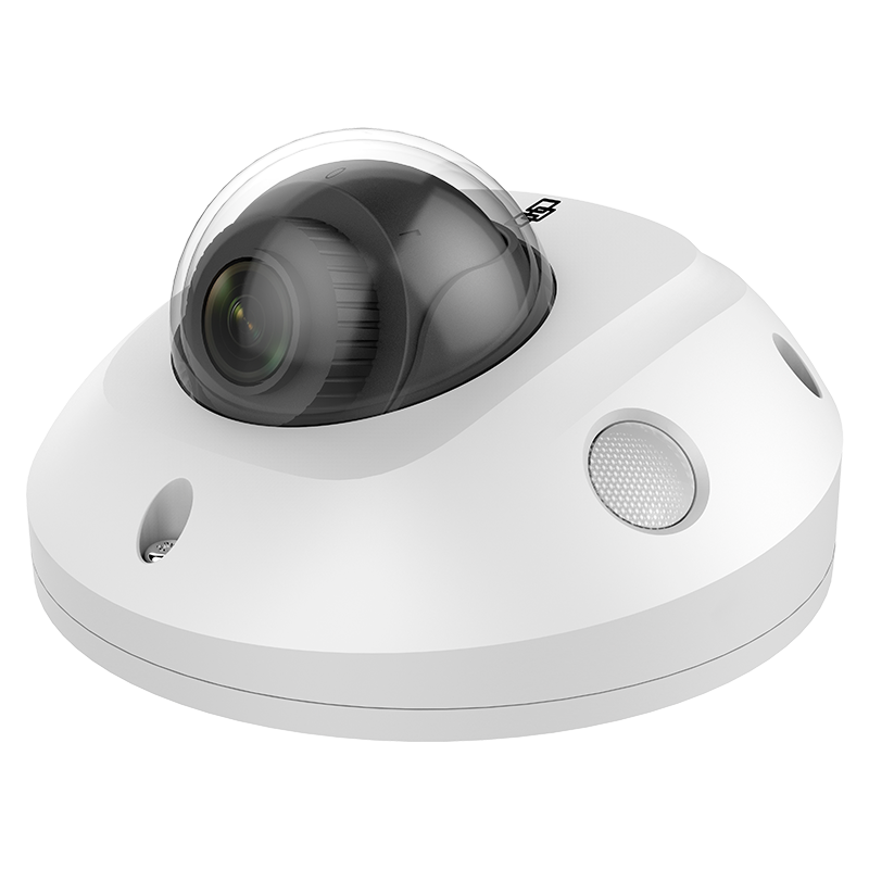 Monidomo IP UTC™ TruVision™ de 4MPx 2.8 con IR 30 m (+Audio y Alarma)//UTC™ TruVision™ 4MPx 2.8 with IR 30m IP Mini Dome (+Audio and Alarm)