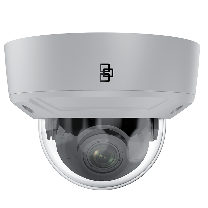 Monidomo IP UTC™ TruVision™ de 4MPx 2.8-12 mm Motorizado con IR 40 m (+Audio y Alarma)//UTC™ TruVision™ 4MPx 2.8-12 mm Motorized with IR 40m IP Mini Dome (+Audio and Alarm)