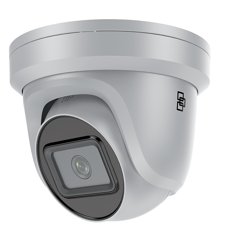 Monidomo IP UTC™ TruVision™ de 4MPx 2.8-12 mm Motorizado con IR 40 m (+Audio y Alarma)//UTC™ TruVision™ 4MPx 2.8-12 mm Motorized with IR 40m IP Mini Dome (+Audio and Alarm)