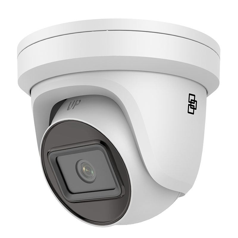 Monidomo IP UTC™ TruVision™ de 4MPx 2.8-12 mm Motorizado con IR 40 m (+Audio y Alarma)//UTC™ TruVision™ 4MPx 2.8-12 mm Motorized with IR 40m IP Mini Dome (+Audio and Alarm)