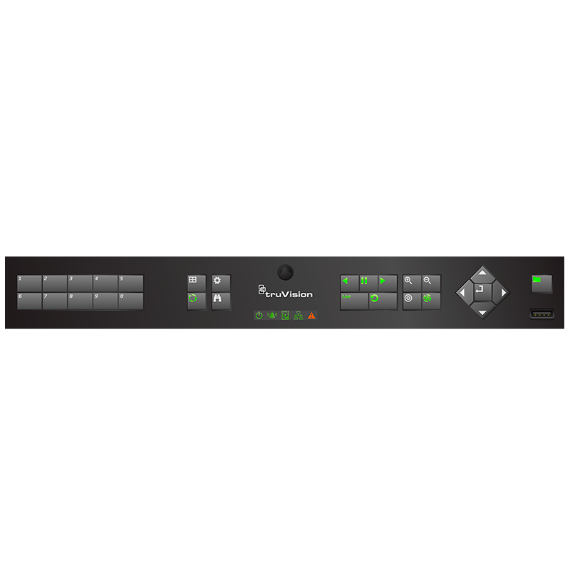 NVR UTC™ TruVision™ Serie NVR11 de 4 Canales (HDD 2 Tbytes) - 4E/1S (40 Mbps)//UTC™ TruVision™ 8-Channel (2 Tbytes HDD) - 4E/1S (40 Mbps) NVR11 Series NVR