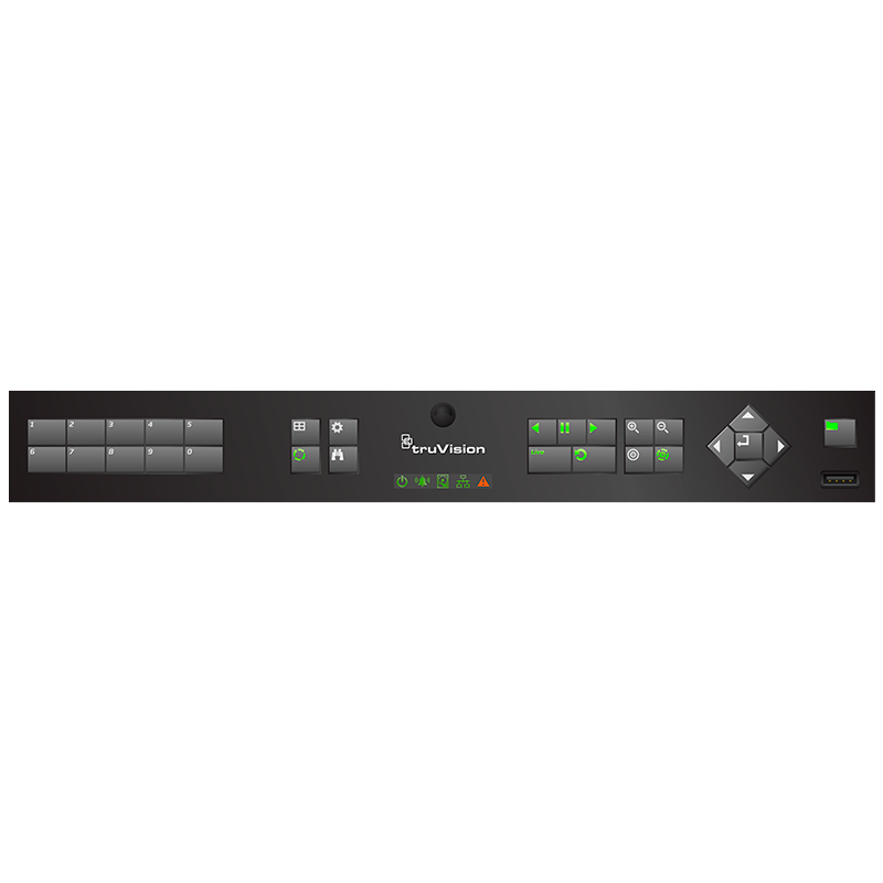 NVR UTC™ TruVision™ Serie NVR11 de 4 Canales PoE (HDD 1 Tbyte) - 4E/1S (40 Mbps)//UTC™ TruVision™ 8-Channel PoE (1 Tbytes HDD) - 4E/1S (40 Mbps) NVR11 Series NVR