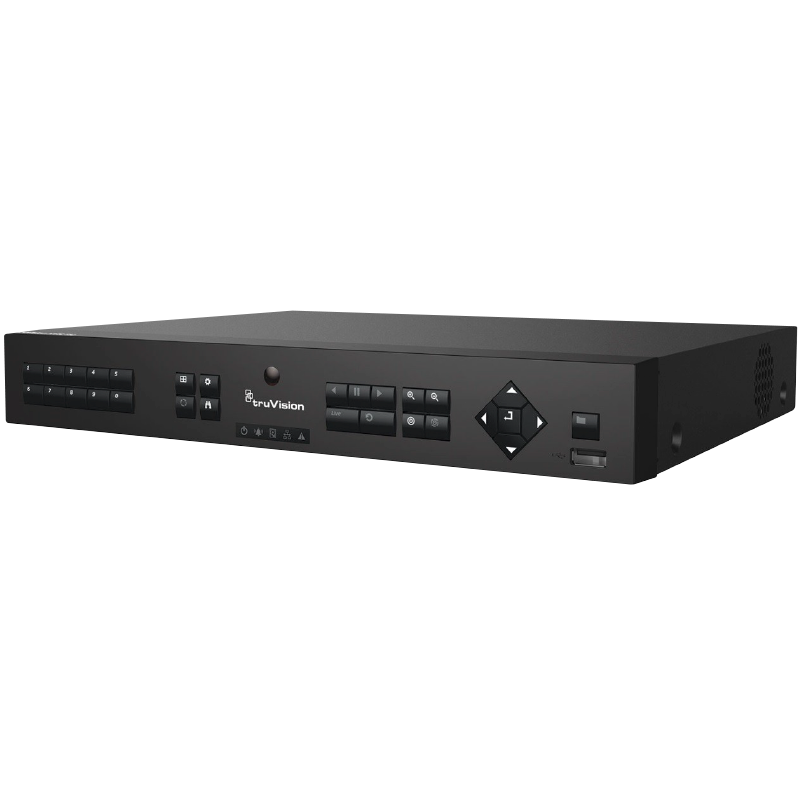 NVR UTC™ TruVision™ Serie NVR11 de 4 Canales PoE (HDD 2 Tbytes) - 4E/1S (40 Mbps)//UTC™ TruVision™ 8-Channel PoE (2 Tbytes HDD) - 4E/1S (40 Mbps) NVR11 Series NVR