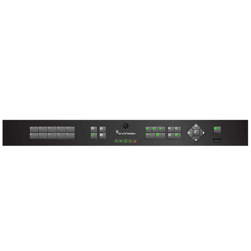 NVR UTC™ TruVision™ Serie NVR11 de 16 Canales PoE (HDD 2 Tbytes) - 4E/1S (160 Mbps)//UTC™ TruVision™ 16-Channel PoE (2 Tbytes HDD) - 4E/1S (160 Mbps) NVR11 Series NVR