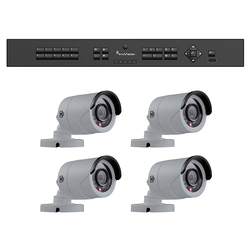 Kit Híbrido UTC™ TruVision™ TVR-1508HD-KB1//UTC™ TruVision™ TVR-1508HD-KB1 Hybrids Kits