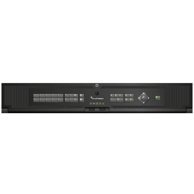 Grabador Híbrido (HVR) UTC™ TruVision™ Serie TVR46 de 16 Canales (16 Analógicos) - HDD 4x8 Tbytes//UTC™ TruVision™ 16 Channel (16 Analog) TVR46 Series Hybrid Recorder (HVR) - HDD 4x8 Tbytes