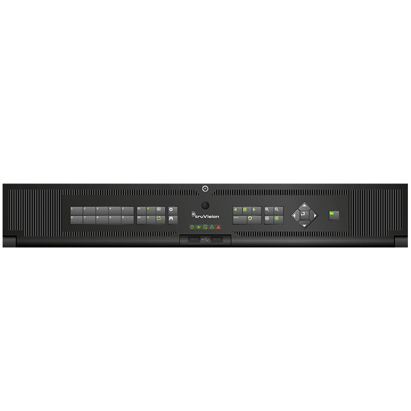 Grabador Híbrido (HVR) UTC™ TruVision™ Serie TVR46 de 32 Canales (32 Analógicos) - HDD 4x8 Tbytes//UTC™ TruVision™ 32 Channel (32 Analog) TVR46 Series Hybrid Recorder (HVR) - HDD 4x8 Tbytes