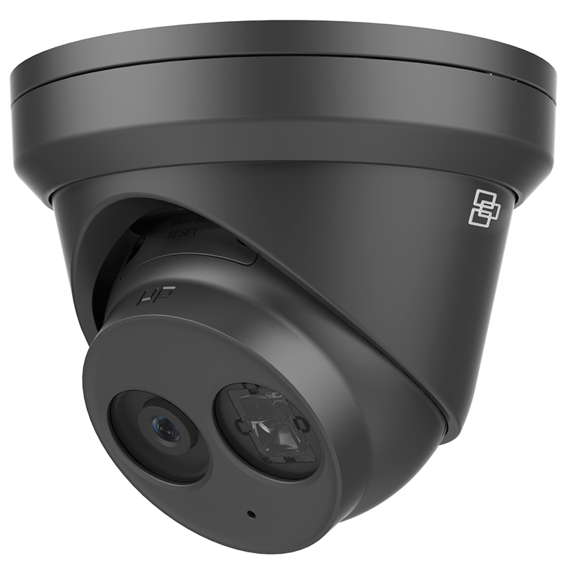 Minidomo IP UTC™ TruVision™ S6 de 2MPx 2.8mm con IR 30m - Negro//UTC™ TruVision™ S6 2MPx 2.8mm with IR 30m IP Mini Dome - Black