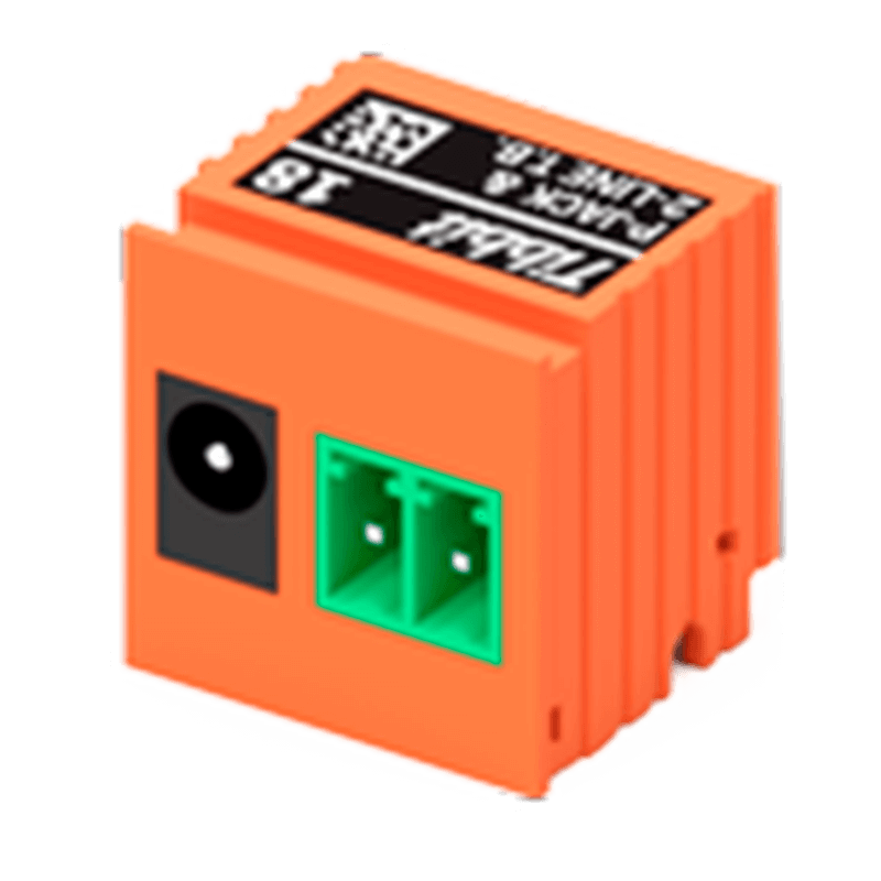 Bloque TIBBIT™ #18 (Power Input Jack)//TIBBIT™ Block #18 (Power Input Jack)
