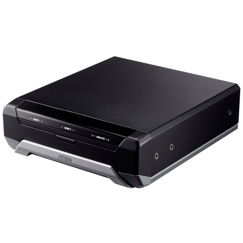 ATEN™ CAMLIVE™ PRO (captura de vídeo UVC de HDMI dual a USB-C) //ATEN™ CAMLIVE™ PRO (Dual HDMI to USB-C UVC Video Capture)