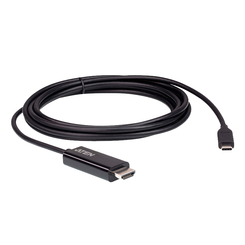 Conversor ATEN™ USB-C a HDMI 4K (2,7 m)//ATEN™ USB-C to 4K HDMI Converter (2.7M)