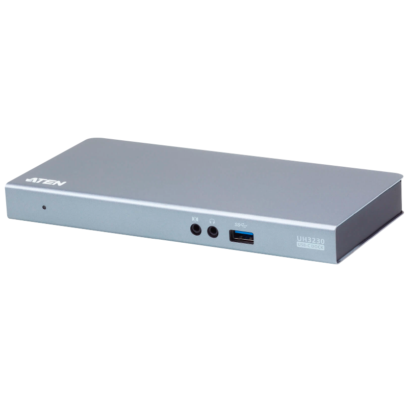 Docking Station USB-C Multipuerto ATEN™ con fuente de Alimentación//ATEN™ USB-C Multiport Dock with Power Charging
