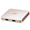 Docking Station Ultracompacta USB-C ATEN™ con power pass-through//ATEN™ USB-C 4K Ultra Mini Dock with Power Pass-through