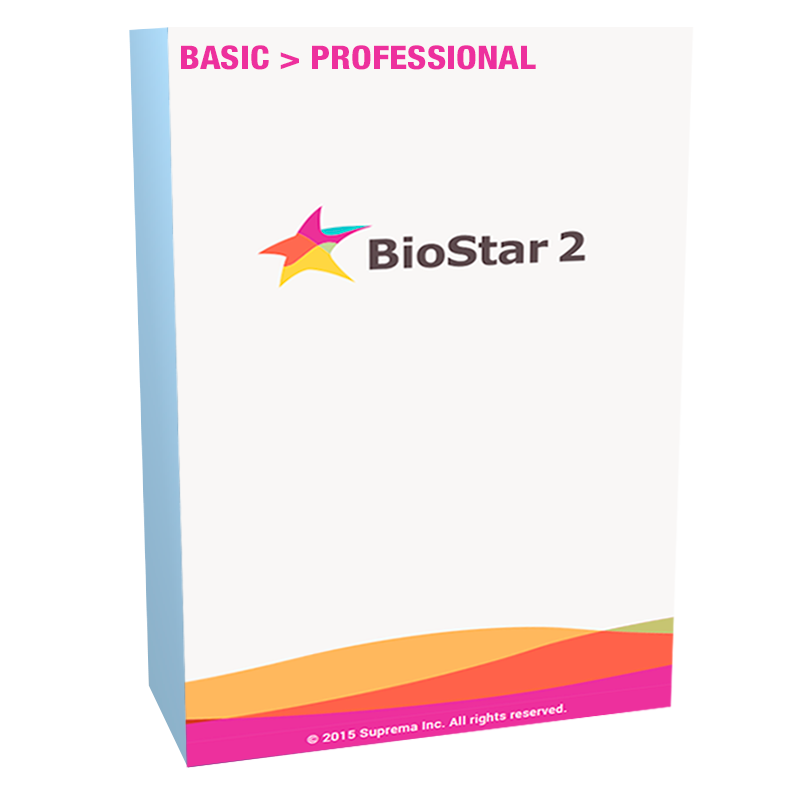 Upgrade SUPREMA® BioStar™ 2 Basic -> Professional//Upgrade SUPREMA® BioStar™ 2 Basic -> Professional