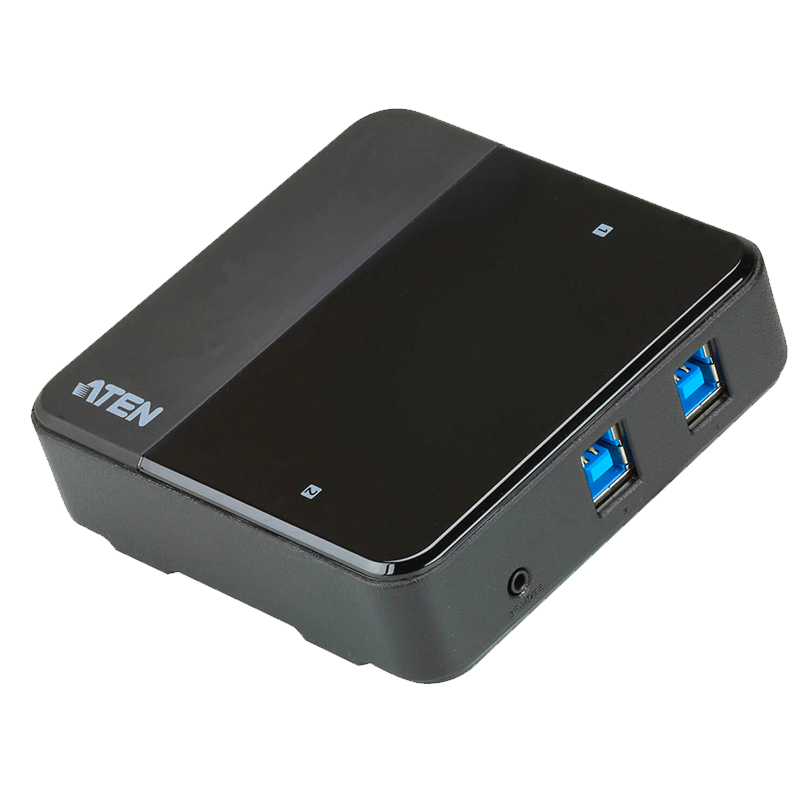 Switch de Periféricos USB 3.2 Gen1 ATEN™ de 2 x 4 puertos//ATEN™ 2 x 4 USB 3.2 Gen1 Peripheral Sharing Switch