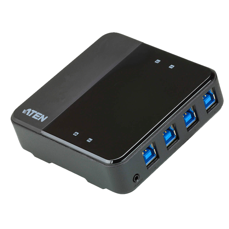 Switch de Periféricos USB 3.2 Gen1 ATEN™ de 4 x 4 puertos//ATEN™ 4 x 4 USB 3.2 Gen1 Peripheral Sharing Switch