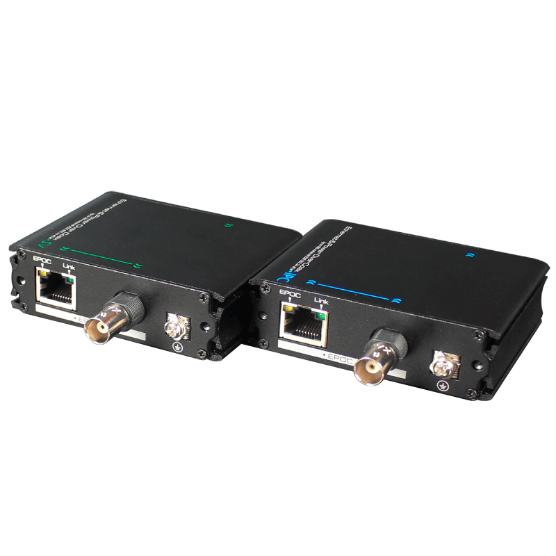 Extensor Ethernet (Transmisor/Receptor) UTEPO® de 1 Puerto PoE Sobre Coaxial (500 m) o Ethernet (400 m)//UTEPO® 1-Port PoE Over Coaxial (500m) or Ethernet (400m) Extender (Transmitter / Receiver)