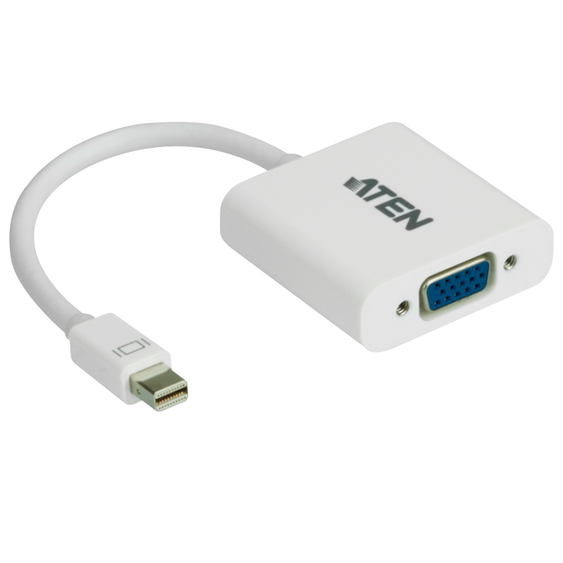 Adaptador ATEN™ de Mini DisplayPort a VGA//ATEN™ Mini DisplayPort to VGA Adapter