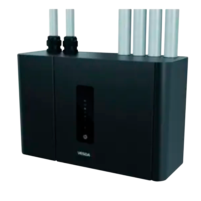 Sistema de Aspiración XTRALIS™ Vesda-E™ VEP de 1 Canal (4 Tuberías 560m) - LEDs//1-Channel XTRALIS™ Vesda-E™ VEP Aspiration System (4 ipes 560m) - LEDs