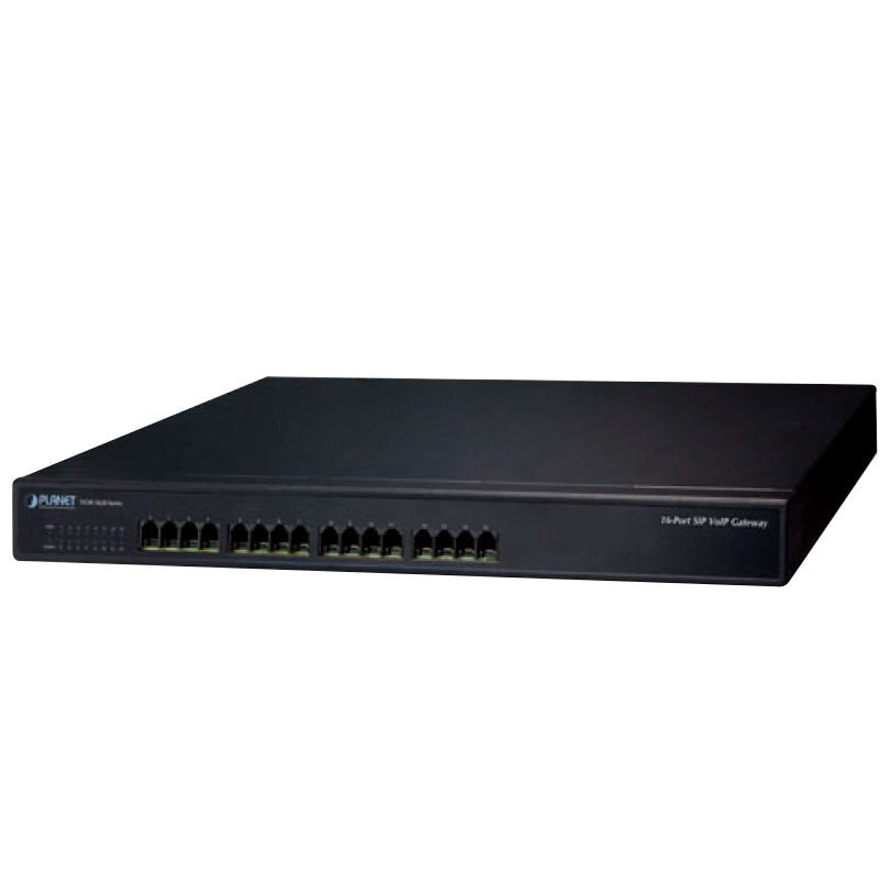 Gateway VoIP SIP PLANET™ de 16 Puertos (16 FXS)//PLANET™ 16-Port SIP VoIP Gateway (16 FXS)