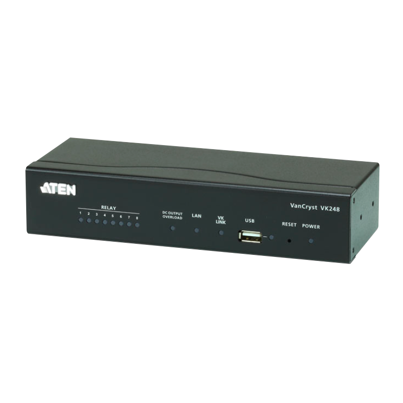 Caja de Expansión ATEN™ de 8 puertos de relé//ATEN™ 8-Channel Relay Expansion Box