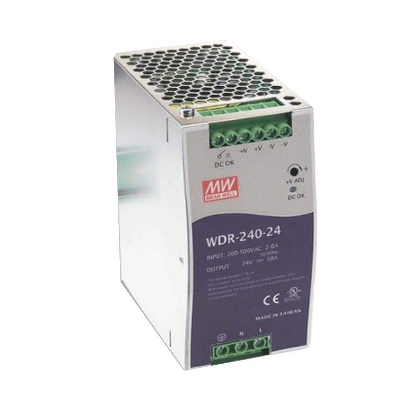 Fuente MEANWELL® WDR-240//MEANWELL® WDR-240 Power Supply Unit