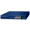 Switch Gestionable AP Inalámbrico PLANET™ con 8 x 802.3at PoE+ y 2 x 10G SFP+ - Capa 2 (120W)//PLANET™ Wireless AP Managed Switch with 8-Port 802.3at PoE + 2-Port 10G SFP+ - L2 (120W)