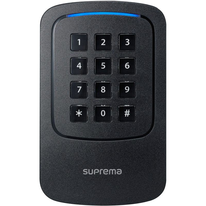 Terminal SUPREMA® Xpass™ 2 GKDPB con Teclado//SUPREMA® Xpass™ 2 GKDPB Terminal with Keypad