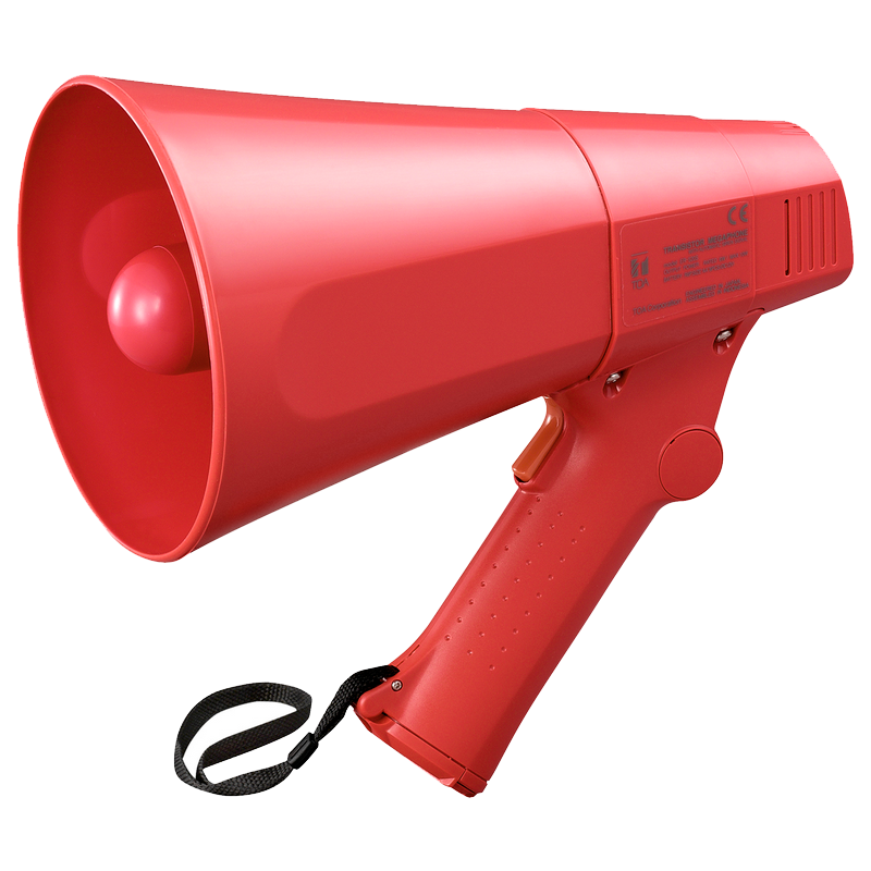 Megáfono TOA™ ER-520S//TOA™ ER-520S Hand Grip Type Megaphone with Siren