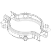 Soporte TOA™ RABD-11 con Abrazadera (Diámetro 114 mm)//TOA™ RABD-11 Bracket with Clamp (Diameter 114 mm)