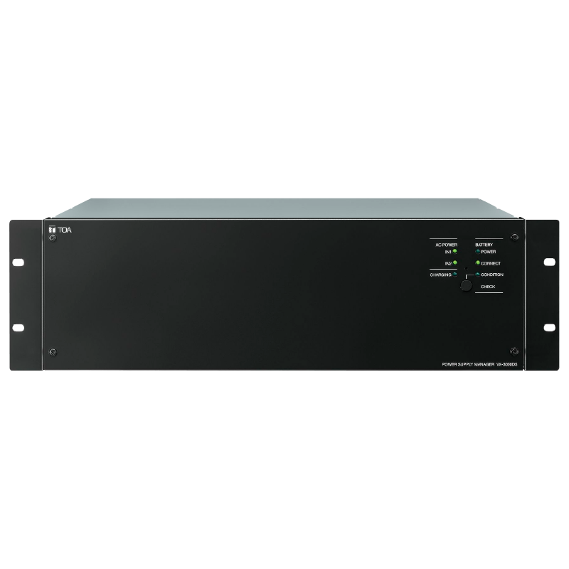 Fuente de Alimentación de Emergencia TOA™ VX-3000DS//TOA™ VX-3000DS Emergency Power Supply