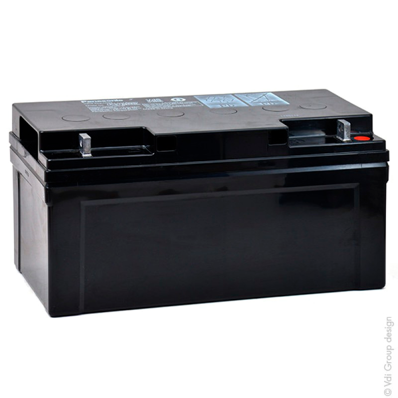 Batería Panasonic™ LC-X1265PG de 12VDC 65Ah//Panasonic™ LC-X1265PG Battery with 12VDC 65Ah