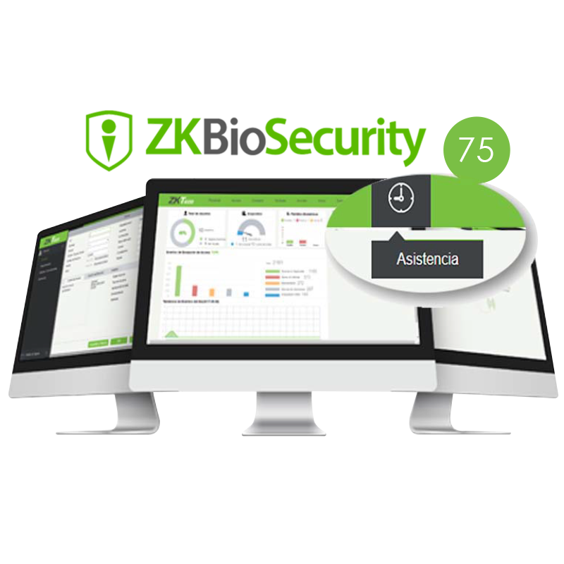 Licencia ACP® InBioSecurity™ Enterprise de 75 Terminales de Presencia//ACP® InBioSecurity™ Enterprise License of 75 T&A Terminals
