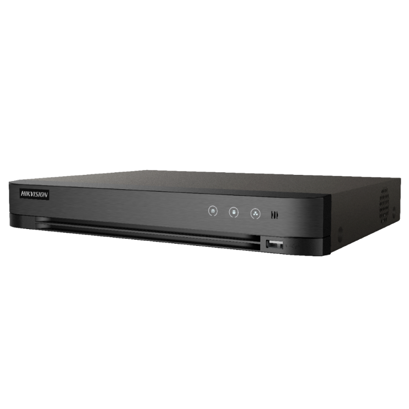 Grabador HD-TVI HIKVISION™ 8 Ch Turbo Acusense (Grab. hasta 6MPx)//HIKVISION™ 8 Ch Turbo Acusense HD-TVI Recorder (Rec. Up to 6MPx)